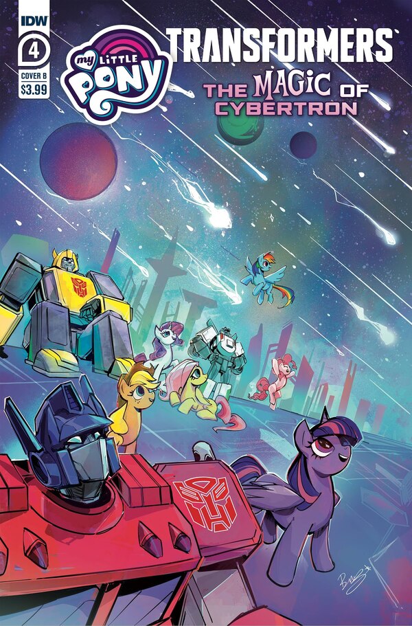 My Little Pony Transformers II Friendship In Disguise 4 Cover B (1 of 1)